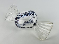 La Murrina Statua Caramella Vetro Murano 26cm Design Italiano 1980 Firmato