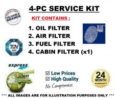 KIT FILTRI ADL BLUEPRINT 4 PEZZI per CITROEN JUMPER Bus 2.8 HDi 2000-2002