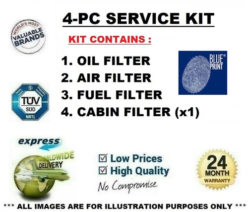 Kit filtri adl pezzi per - 4,