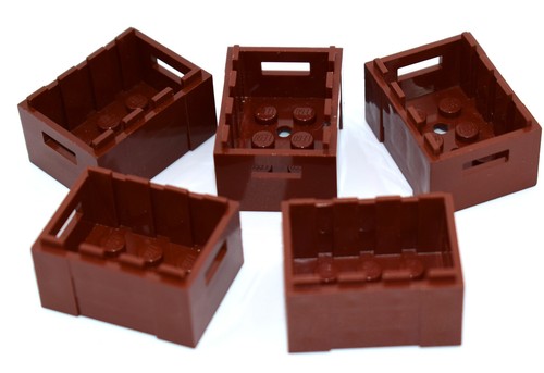 Lego contenitore marrone - lego,