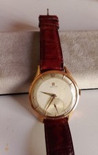 OROLOGIO UOMO OMEGA ORO 750 18 K ANNI 50/60 FUNZIONANTE - LEGGI DESCRIZIONE