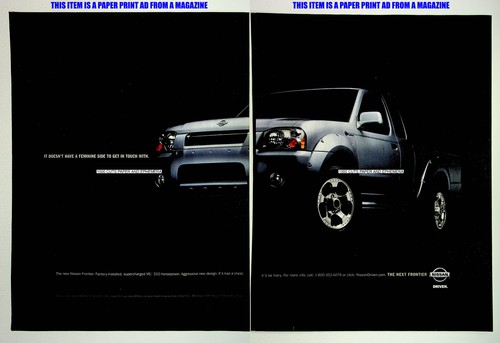 Nissan frontier truck 2001 - frontier,