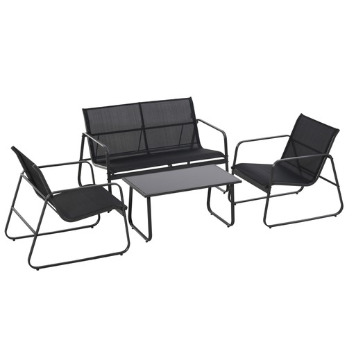 Set salotto giardino 4 - set, da