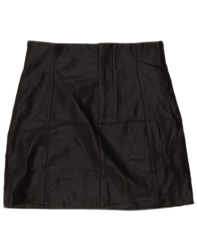 Zara minigonna donna ecopelle