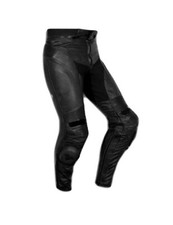 Pantaloni moto pelle con - pelle,