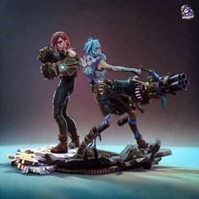 Diorama Jinx & Vi - Arcane -