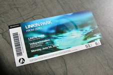 Biglietto concerto souvenir Linkin Park limitato - Amburgo, 01.06.2026