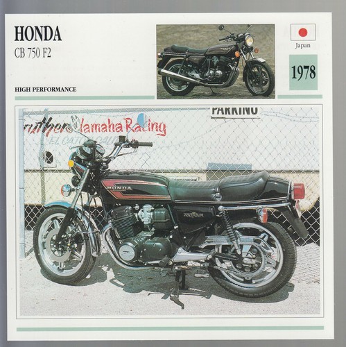 1978 honda 750 - cb, f2