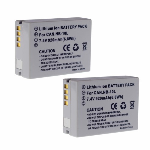 Batteria per fotocamera - 2x,
