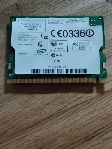 Scheda rete laptop - scheda, intel