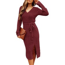 MEROKEETY Vestito maglione