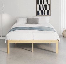 Luxury bamboo bed frame metal - frame,