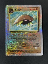 Pokemon kabuto reverse foil - pokemon,
