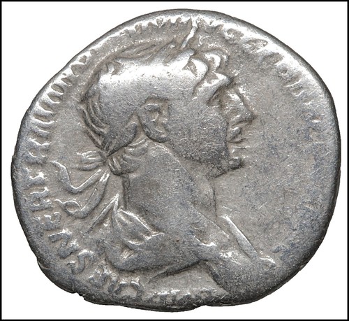 Traiano denario monete antiche - monete,