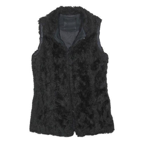 Giacca donna nera pelliccia - nera,