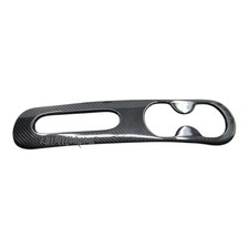 Per Abarth 500 Console Centrale Interna Tunnel Originale Fibra di Carbonio 595 695 S4