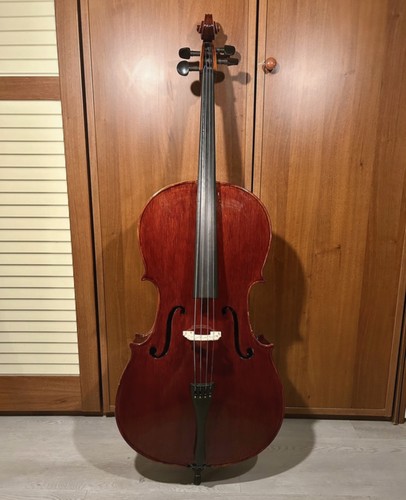 Violoncello con custodia - 3/4,