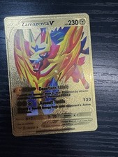 Pokemon Zamazenta V Gold Foil