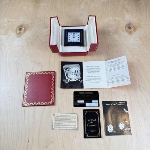 Cartier alarm clock pendulette - clock,