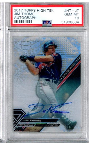 2017 topps high - high, thome