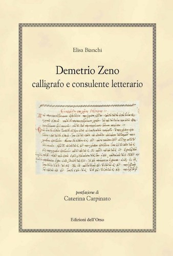 Demetrio zeno calligrafo - demetrio,
