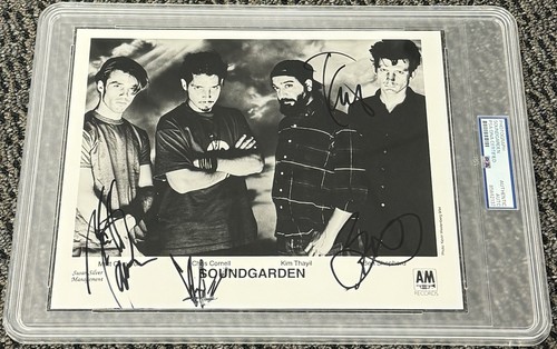 Soundgarden autografo - x4,