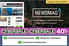 NewsMag 5.4.3.3 Tema WordPress