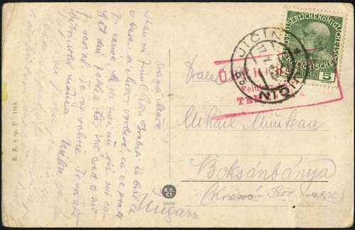 Ungheria austria 1915 feldpost - austria,