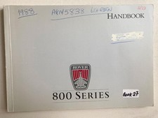 Rover 800 Serie 820 Modelli