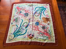 GUCCI SCIARPA DI SETA MULTI