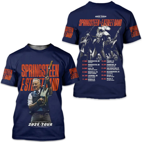 Maglia bruce springsteen 2025 - maglia,