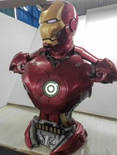 Statua statua resina scala busto a grandezza naturale MK3 Iron Man Mark III 1/1 prevendita LED