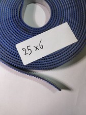 Cinghia nastro trasportatore prezzo 1 metro 25x6