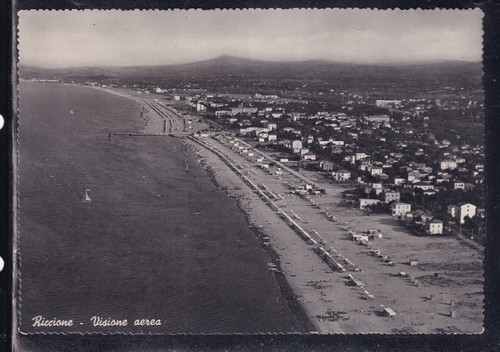 Cartolina riccione visione - cartolina,
