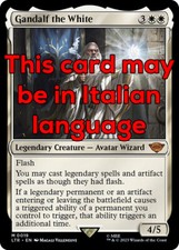 MTG GANDALF THE WHITE EXC - GANDALF IL BIANCO 19 - LTR - MAGIC