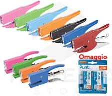 Spillatrice Cucitrice Punti Metallici Pinzatrice Fogli + 2000 Punti Casa Ufficio