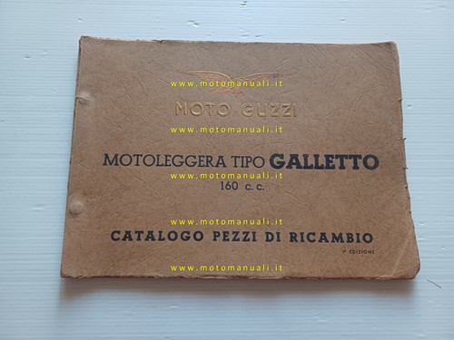 Moto guzzi galletto 160 1950 - moto,