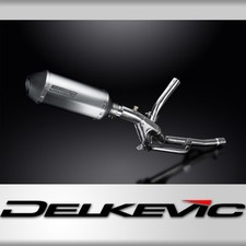 Suzuki DL650 V-Strom 2017-2023 Kit Lattina Silenziatore Scarico 260mm X-Oval Titanio