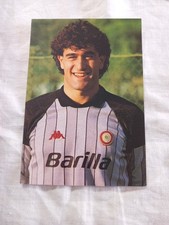 CALCIO CARTONCINO CARTOLINA  ROMA  BARILLA CURVA STADIO NO MAGLIA CALCIO