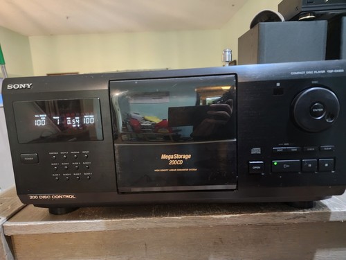 Lettore sony cdp cx200 mega - cd,