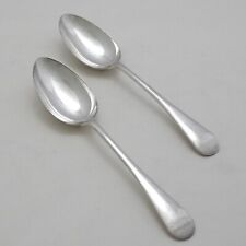 OLD ENGLISH Design HARRODS LIMITED Argento Servizio Posate Coppia Cucchiai da Tavola