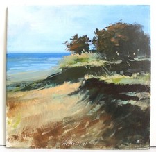 CANCOGNI AGOSTINO olio su tavola cm.30x30 - opera unica