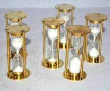 Lotto di 6 unità clessidra da