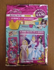 PANINI DISNEY PRINCESS ROYAL PACK ALBUM + 50 FIGURINE