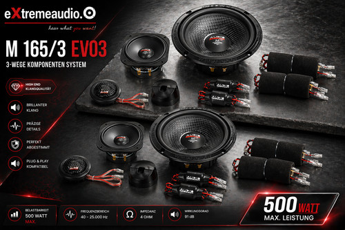Sistema audio 165 - 165/3, evo3
