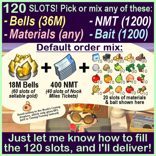 Pick mix bells - pick/mix, nook