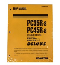 Komatsu pc35r pc45r 8 - komatsu, pc35r-8