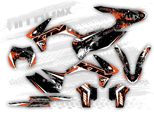 Kit grafica nitromx per ktm - grafica,