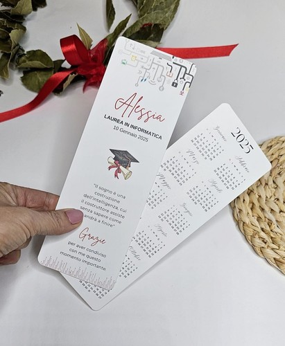Segnalibro personalizzato con - segnalibro,