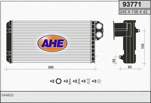 Radiatore riscaldamento ahe - radiatore,